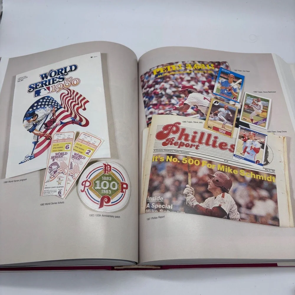 The‎ New Phillies Encyclopedia Philadelphia Phillies History Book 799 Pages